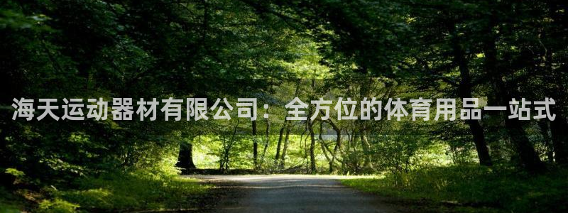 注册球王会体育官方正版app：海天运动器材有限公司：全方位的